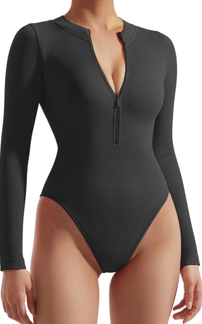 Seamlessly Snatched Short Sleeve Bodysuit 368 – Cali Curves