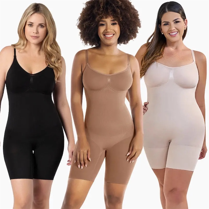 Seamless Comfort Shaper Full Body 2608 – Cali Curves Colombian Fajas