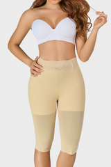 High Waisted Butt Lifting Shorts Long Leg 0323