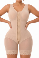 Hourglass Sculpt Mid-Thigh Shaper With Bra 9462