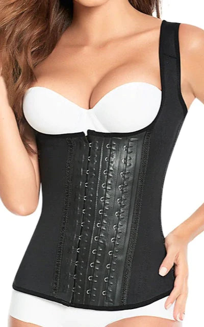 CC70-5 Short Torso Vest Waist Trainer – Cali Curves Colombian Fajas