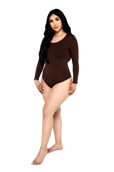 Seamlessly Snatched Short Sleeve Bodysuit 368 – Cali Curves