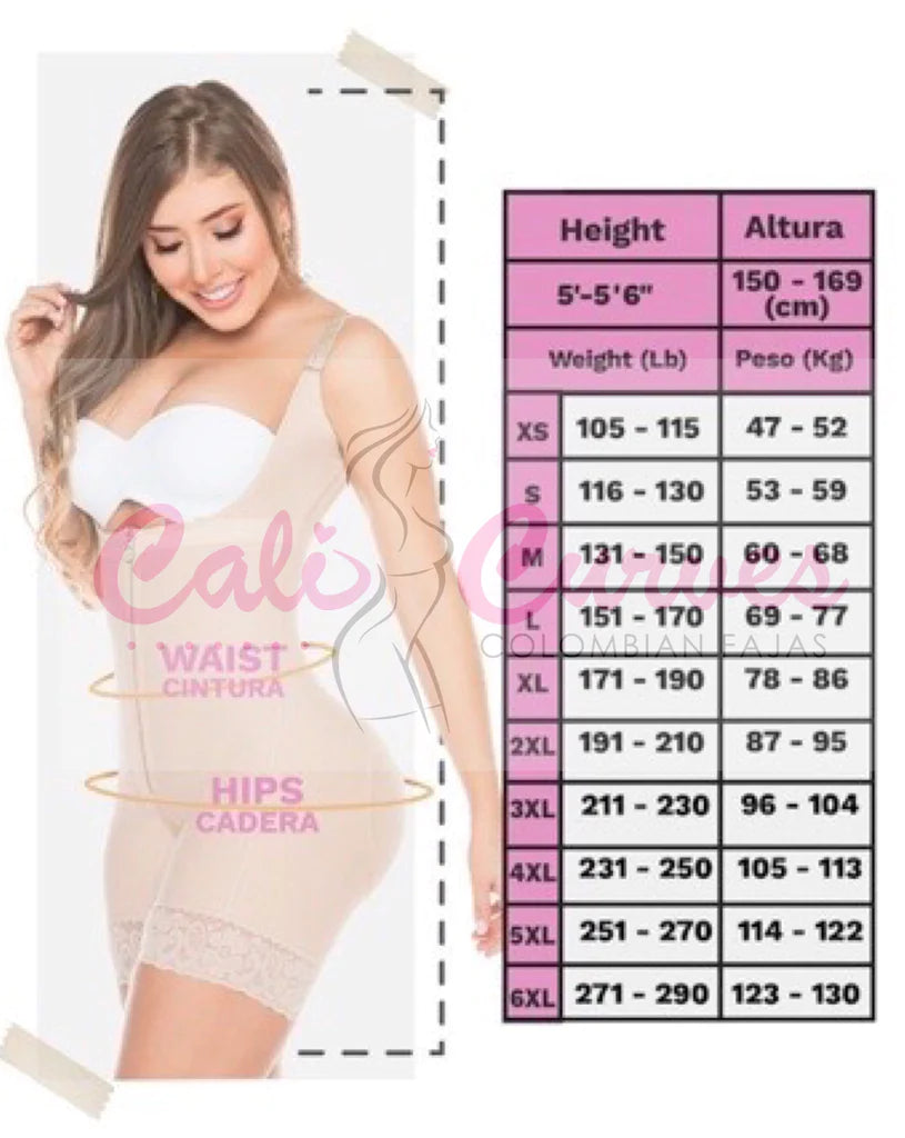 2281 WAIST TRAINER 3 HOOK Cali Curves Colombian Fajas
